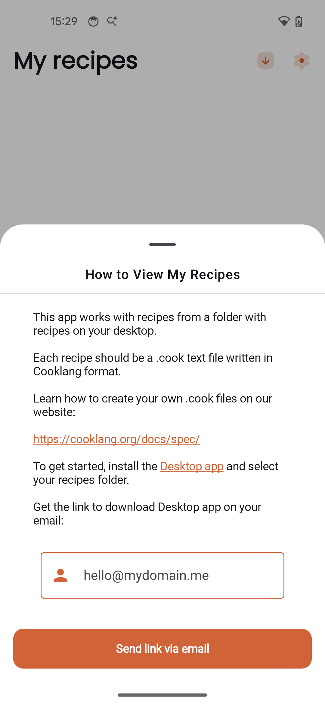 How to add recipes instructions