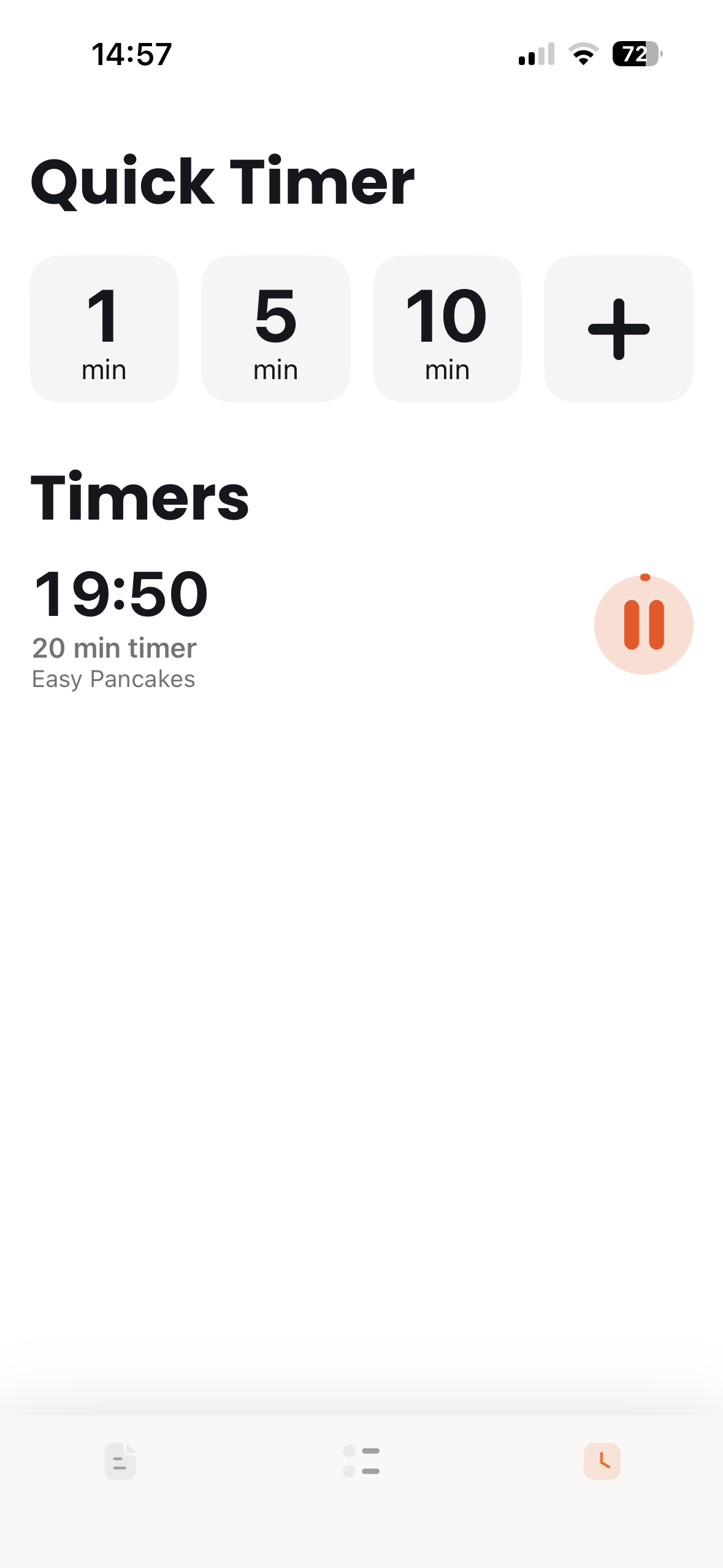 Multiple timers running simultaneously