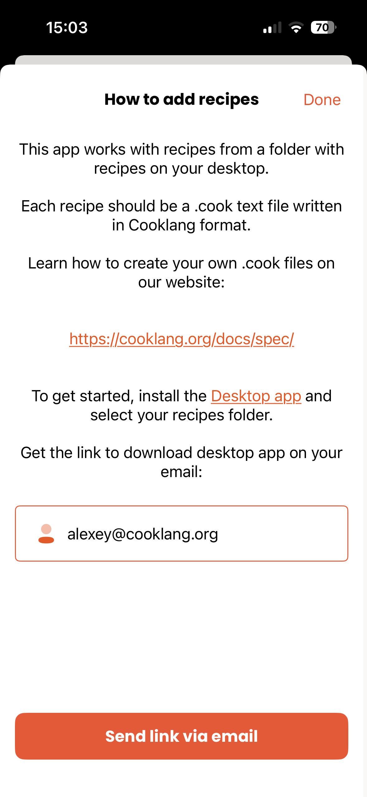 How to add recipes instructions